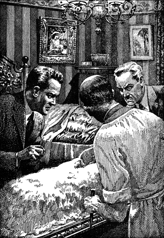 What Was It by Fitz James O'Brien - Illustration From Famous Fantastic Mysteries